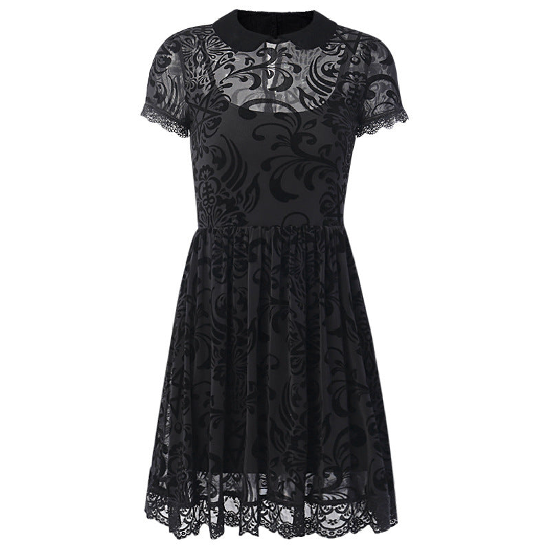 Midnight Doll Gothic Dress - Shadow Threadz Crypt