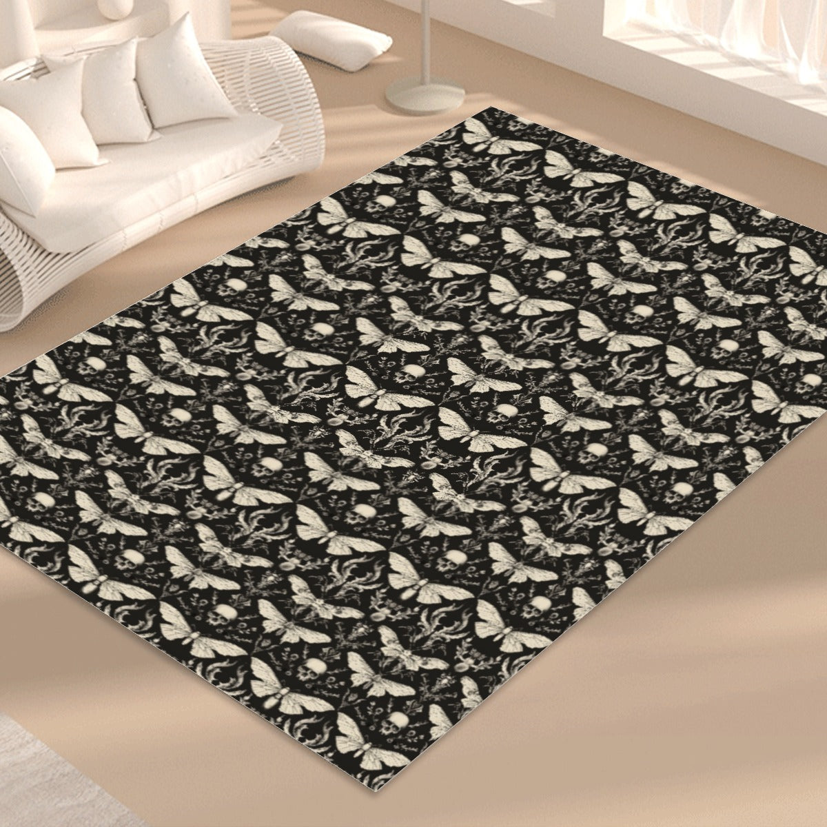 Wings of Woe Floor Mat - Shadow Threadz Crypt