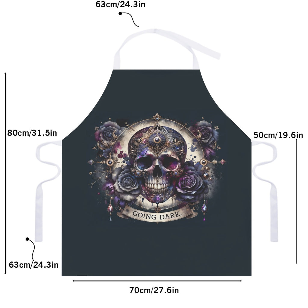 Death’s Bloom Apron - Shadow Threadz Crypt