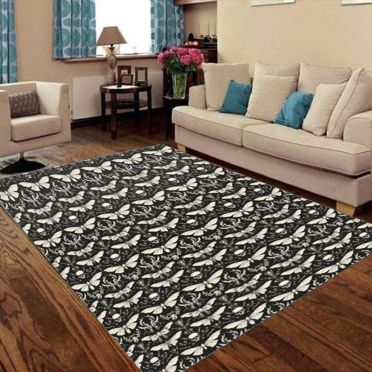 Wings of Woe Floor Mat - Shadow Threadz Crypt