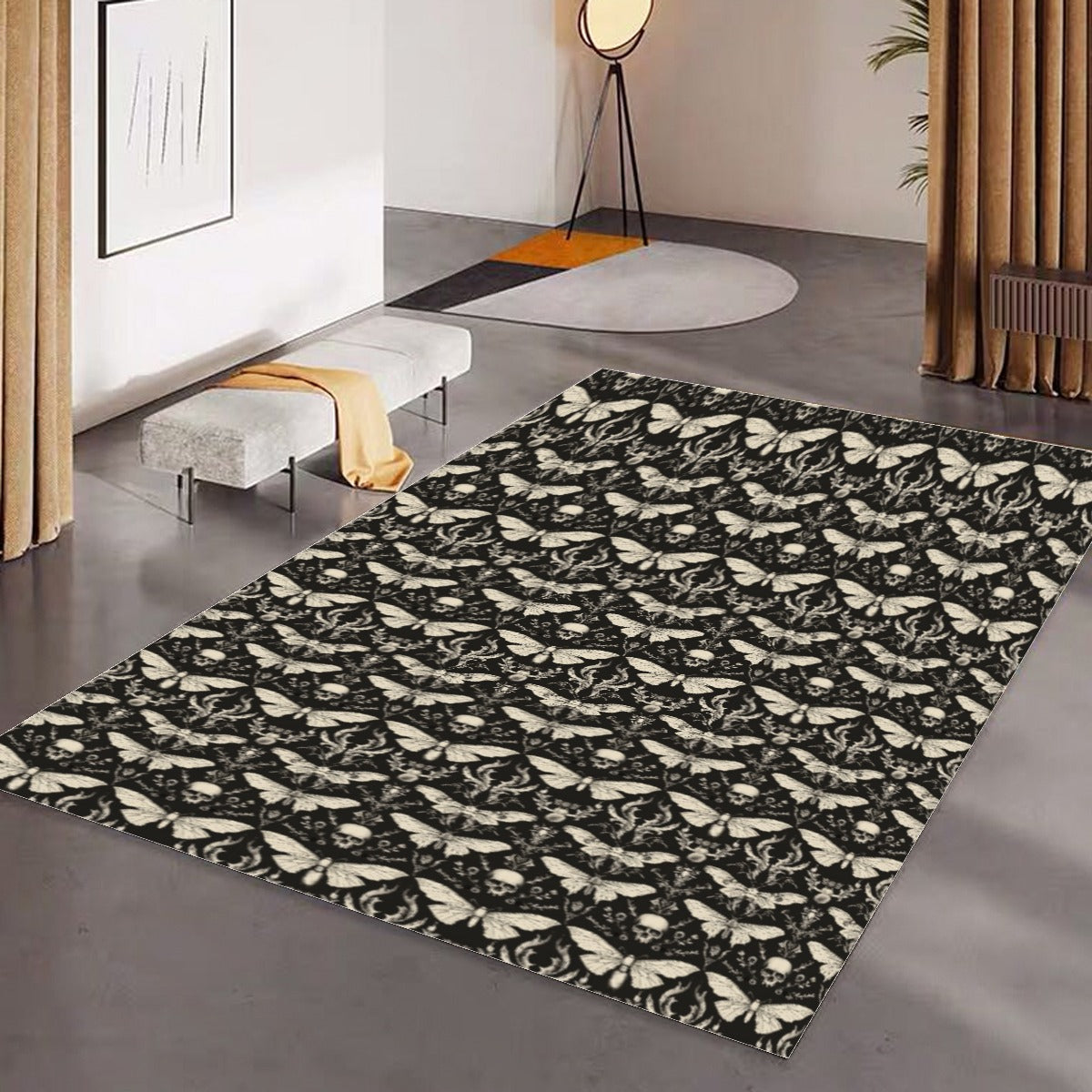 Wings of Woe Floor Mat - Shadow Threadz Crypt