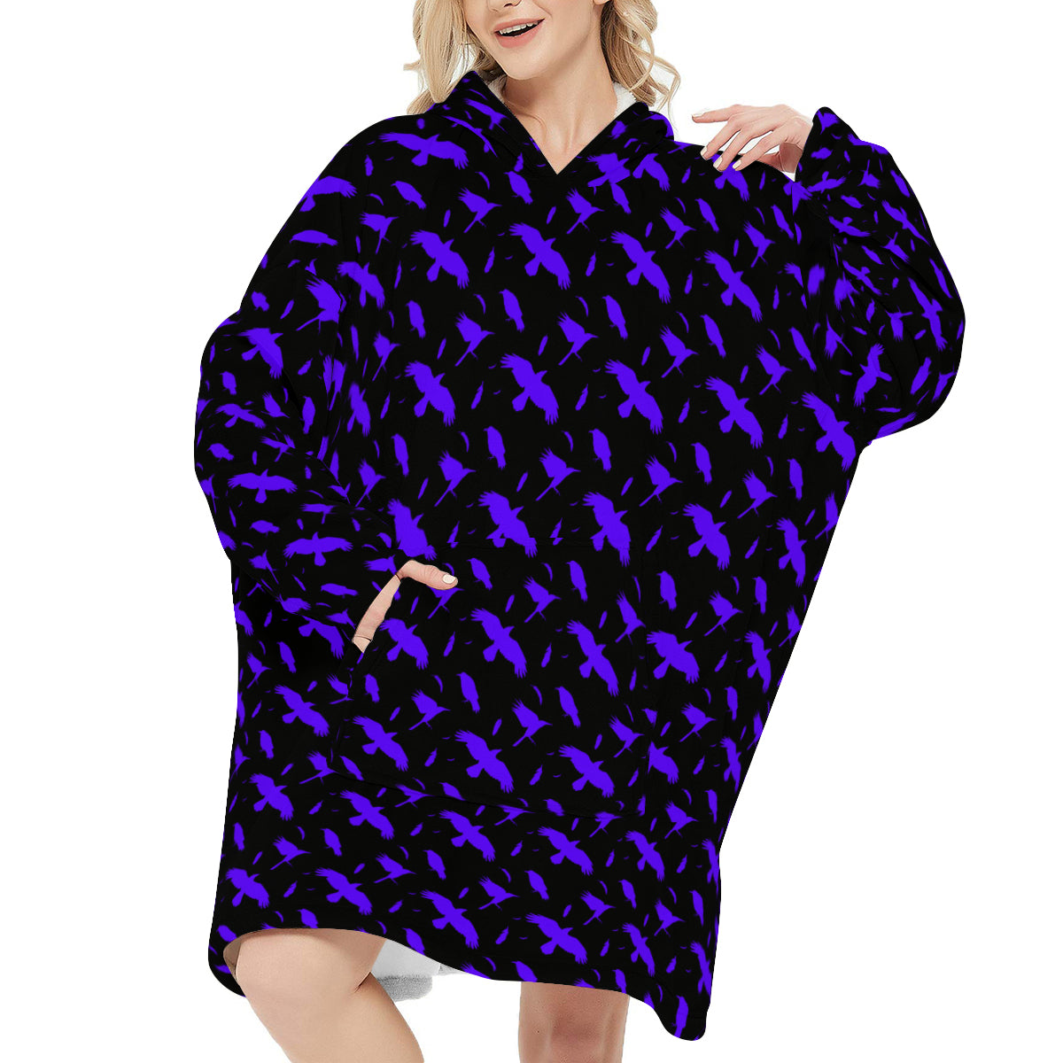 The Watcher’s Hooded Blanket - Shadow Threadz Crypt